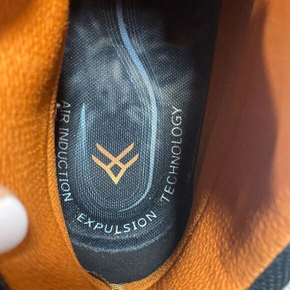 Hawx Talon Dark Umber Waterproof Lace-Up Work Boot Broad Square Toe Dark Brown S - Picture 8 of 8